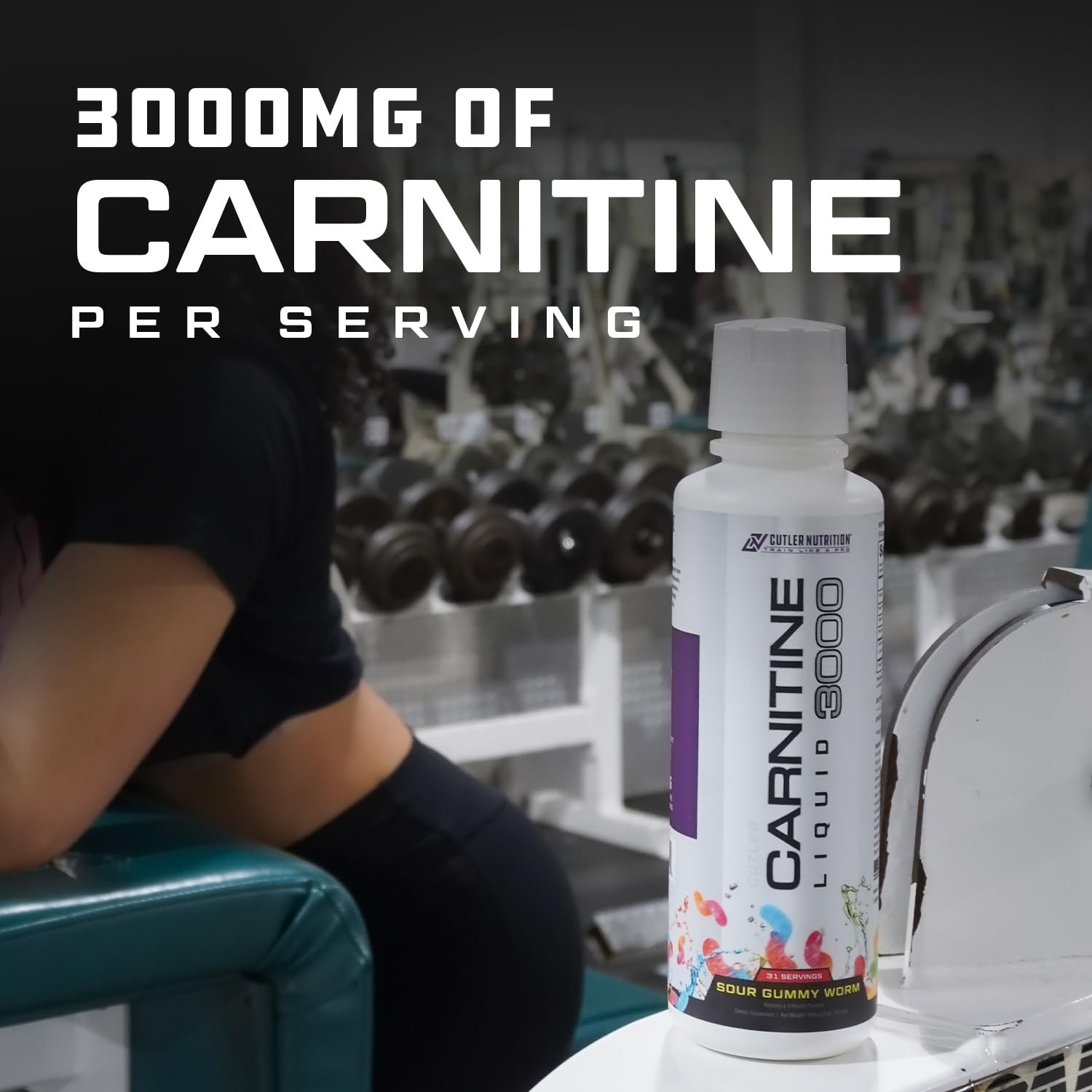 Cutler Nutrition Liquid L-Carnitine Fat Burner 16 Fl Oz (Pack of 1)