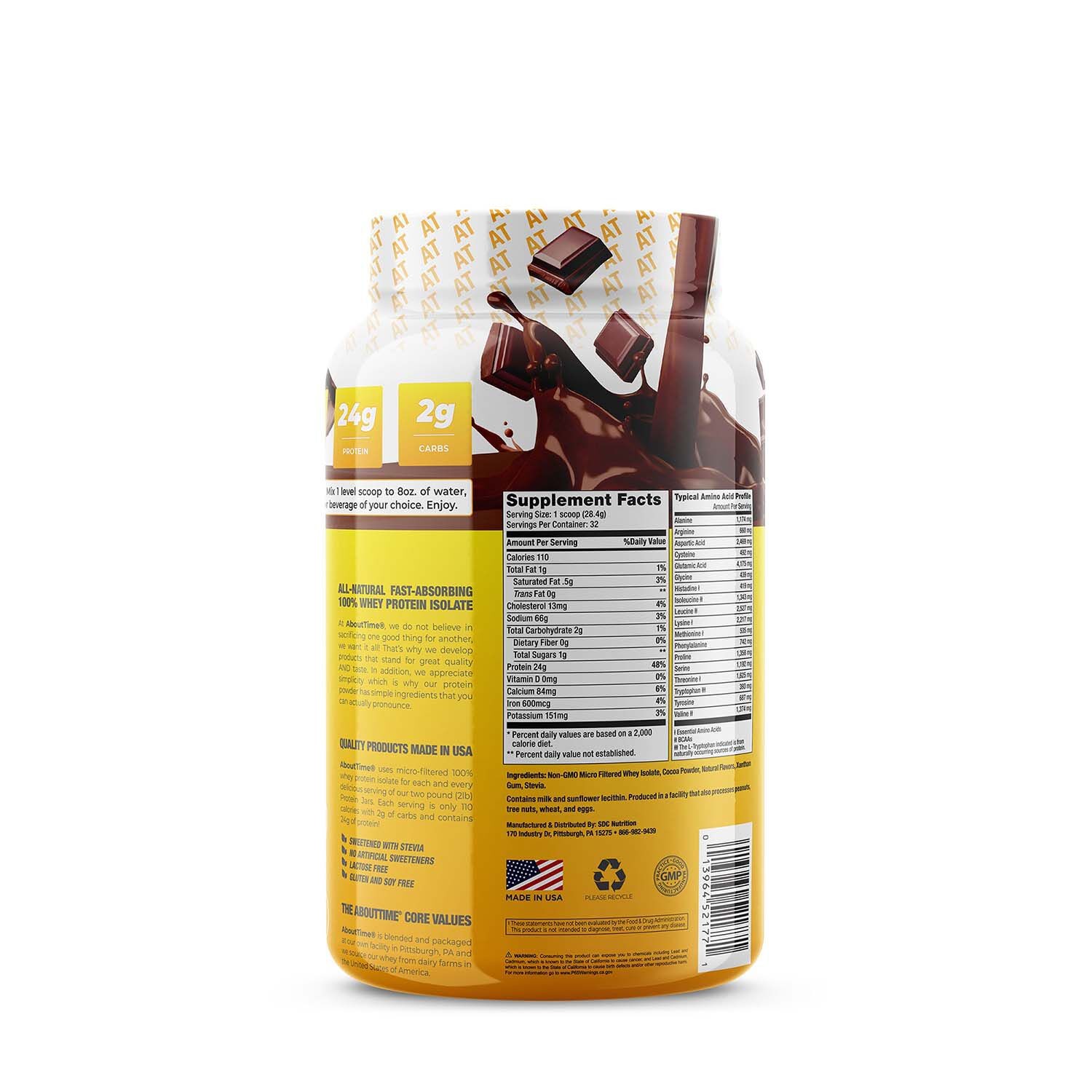 Whey Protein Isolate – Chocolate (32 Servings)