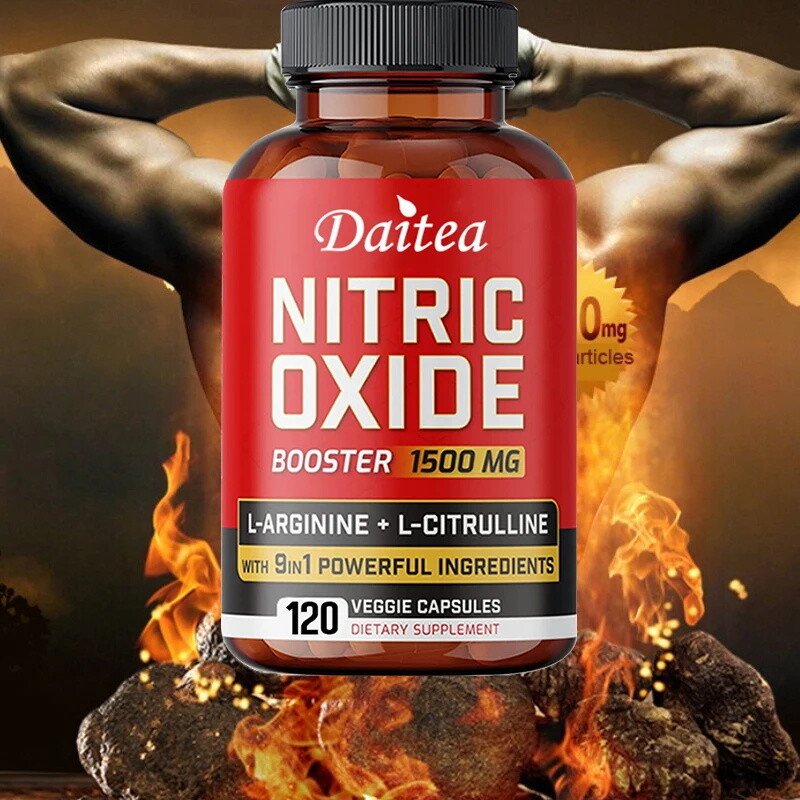 Nitric Oxide 1500MG – Natural Muscle Recovery – Nitric Oxide Production