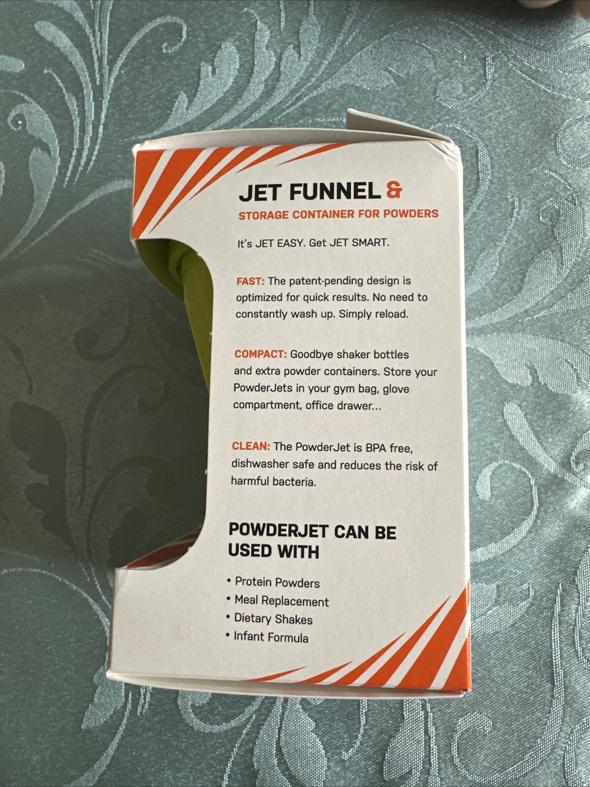 Powder Jet Funnel & Storage Container
