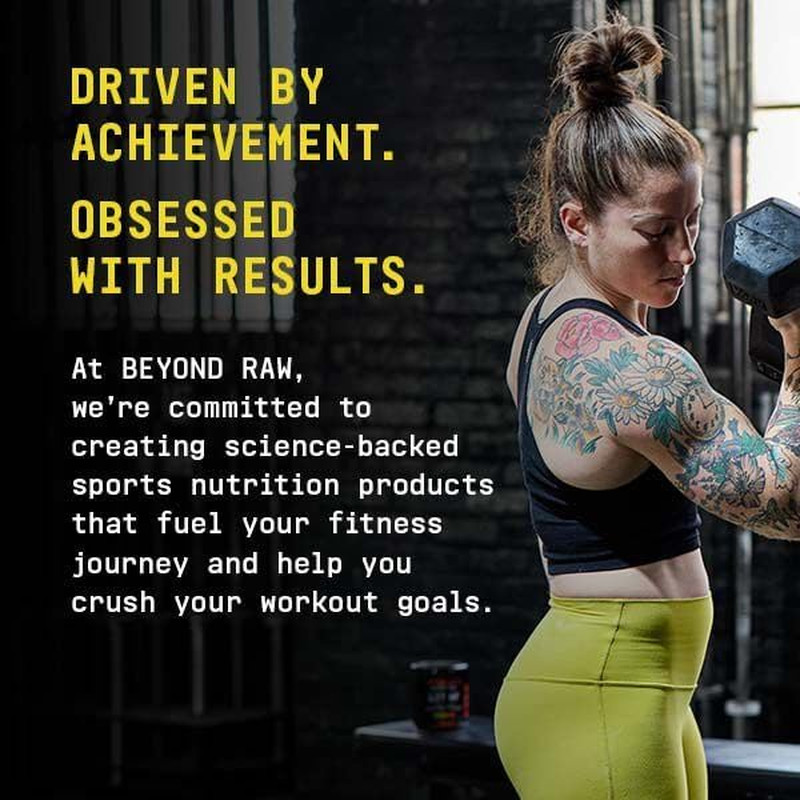 BEYOND RAW Science-Backed Creatine Hcl Powder, Lab Grade, for Muscle Strength an