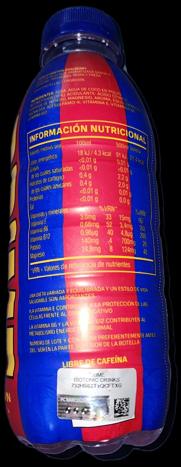 FC Barcelona Prime Hydration In-Stock US SELLER