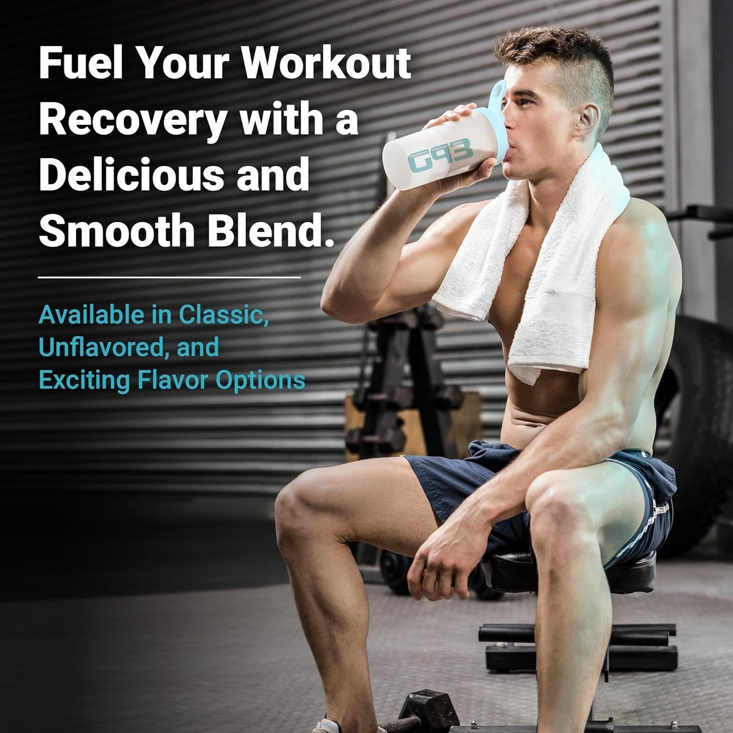 GENEPRO GEN. 3 Unflavored Protein Powder – (3rd Generation, 30 Servings)