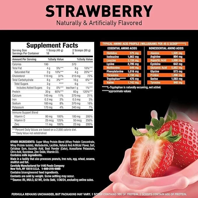 Polvo De Proteina De Suero Para Aumentar Masa Muscular- Proteinas Naturales