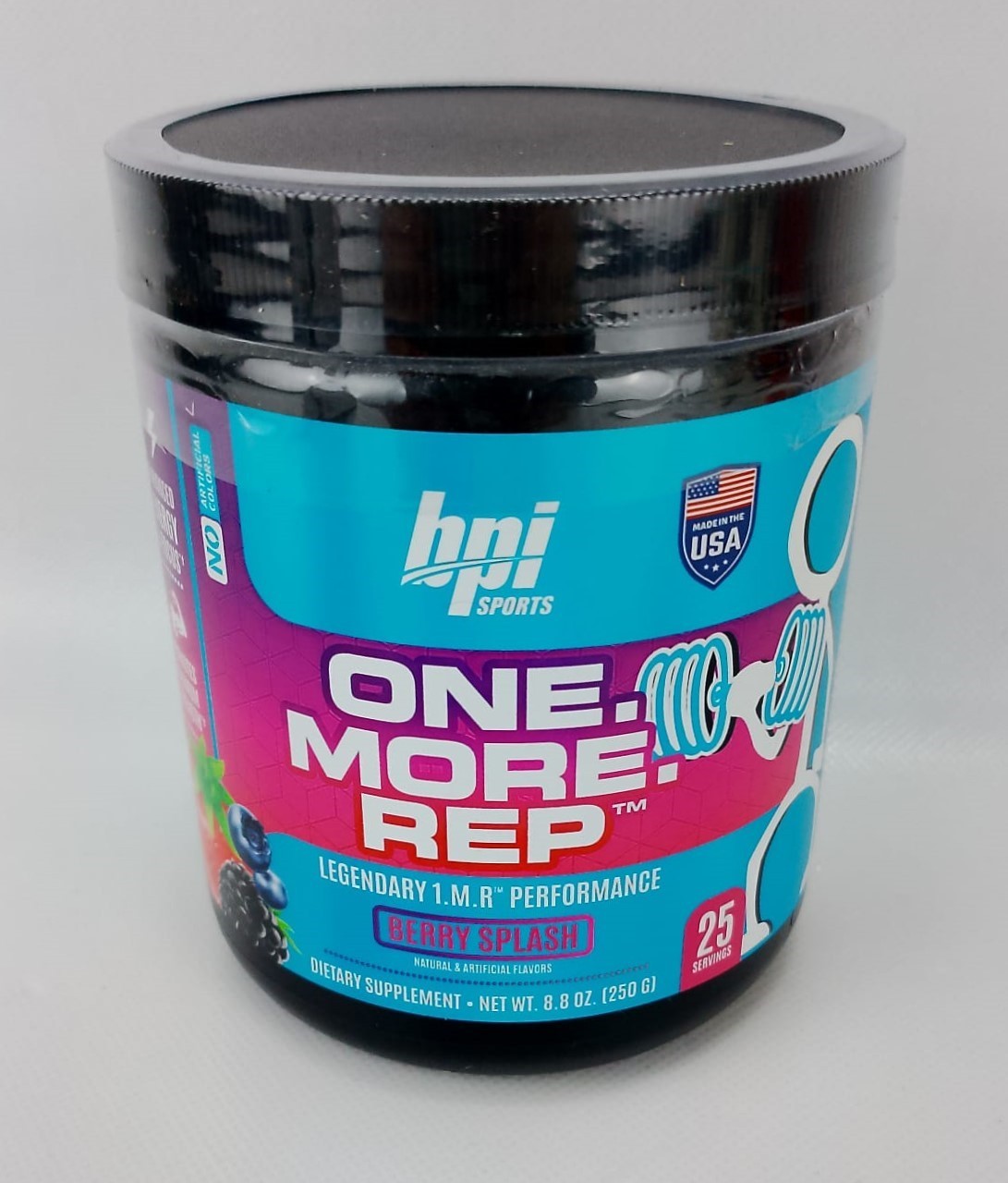 Lot of 12 1MR One More Rep Pre-Workout Performance Berry Splash BPI Sports 10/27