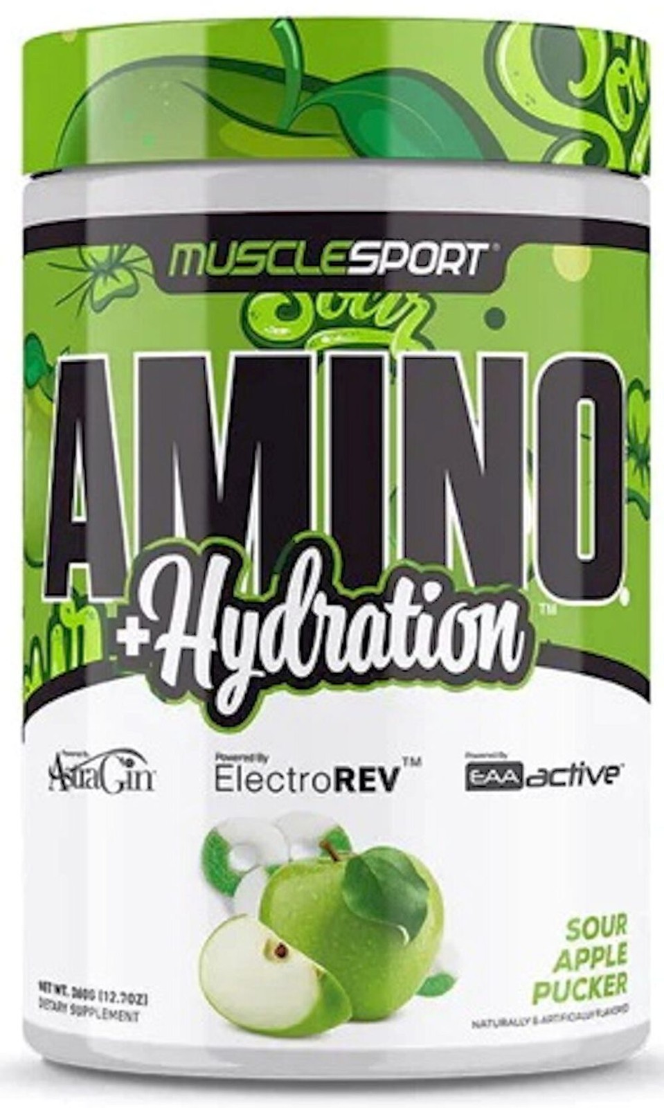 MuscleSport Amino+ Hydration Muscle Performance, Recovery