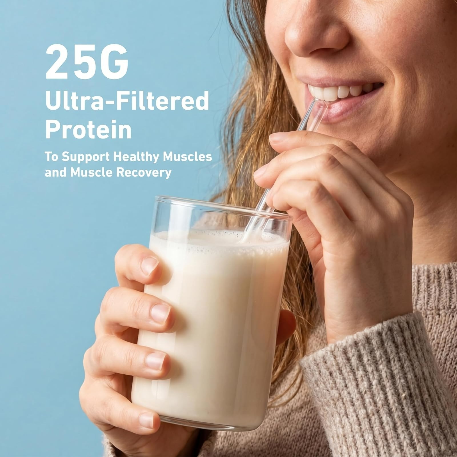 Isopure Zero Carb Whey Isolate Protein Powder, Creamy Vanilla, 25g Protein