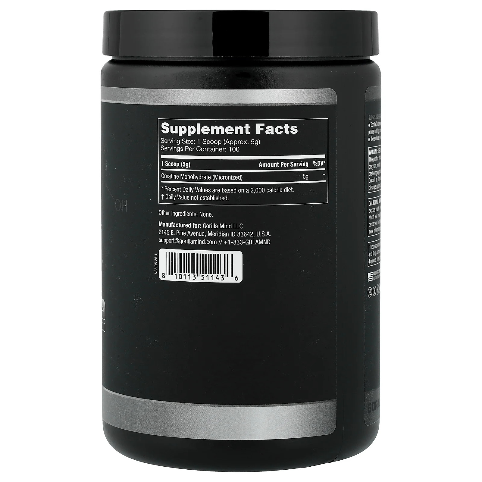 Creatine, 1.1 lb (500 g)