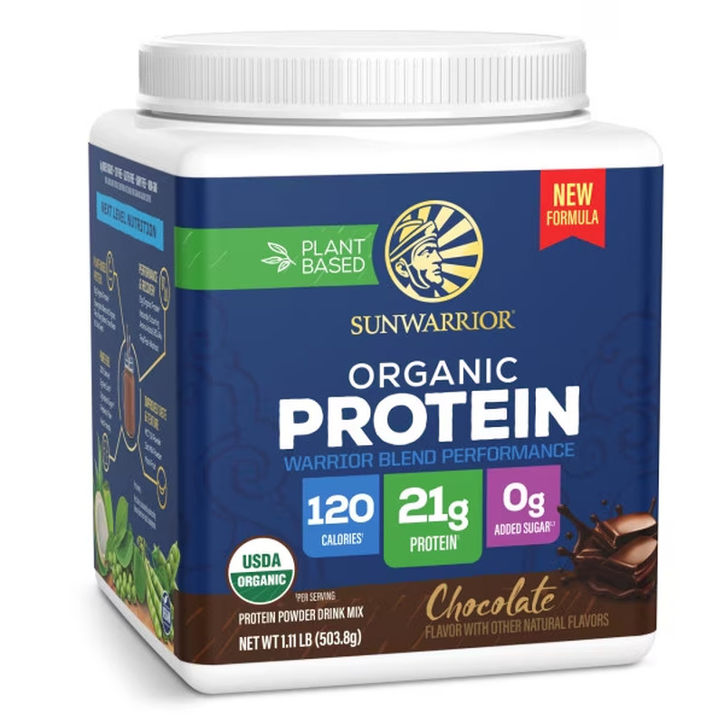Organic Chocolate Warrior Blend Performance Protein, 17.76 OZ