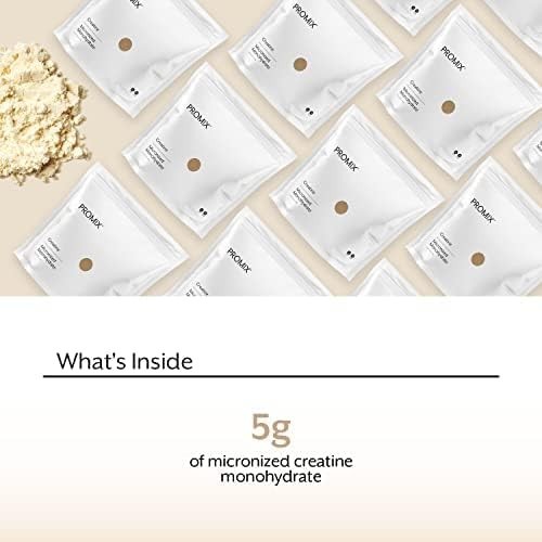 ProMix Creatine Monohydrate Powder 5g|Muscle Gain,Strength&Recovery 180 Servings