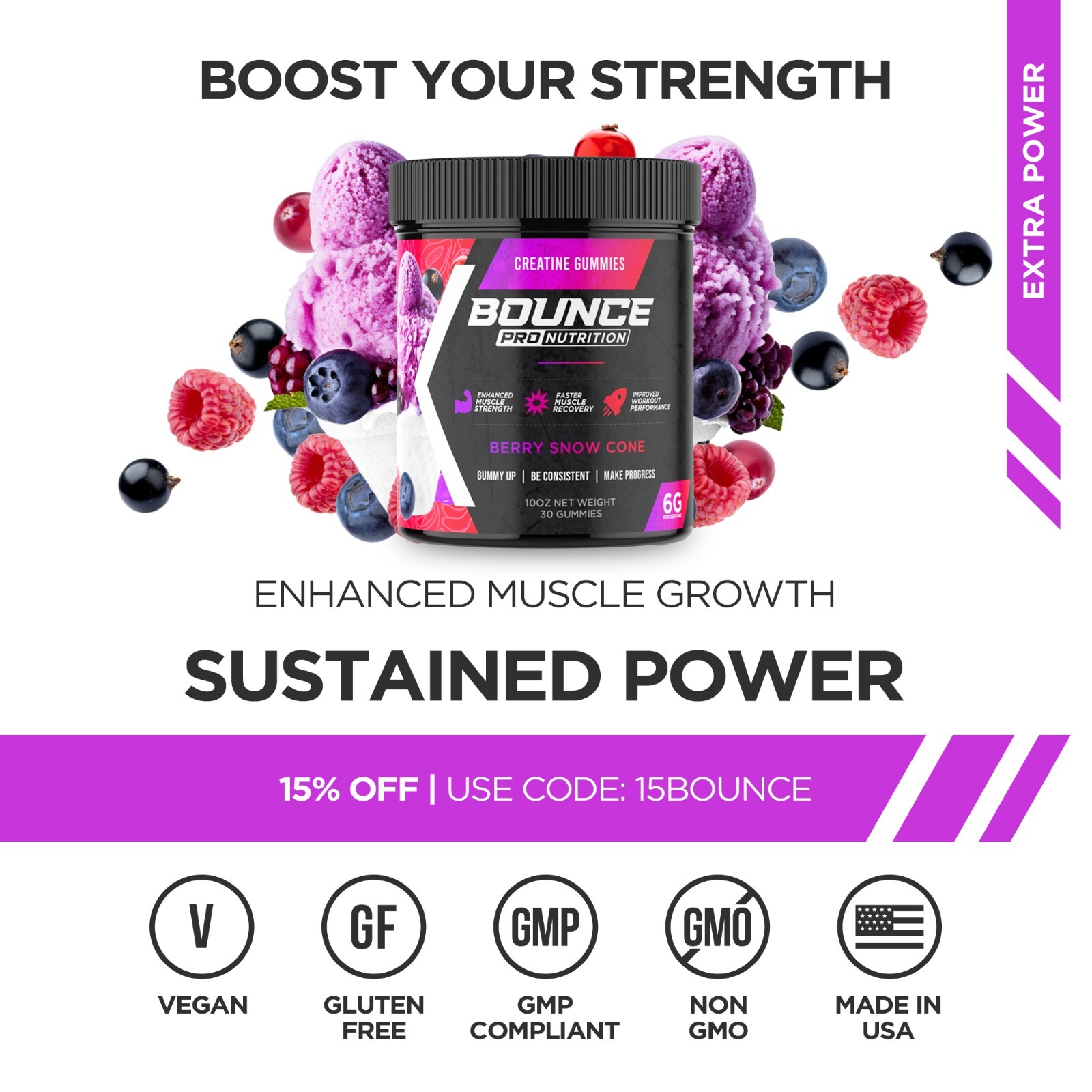 Creatine Gummies – 6 Grams
