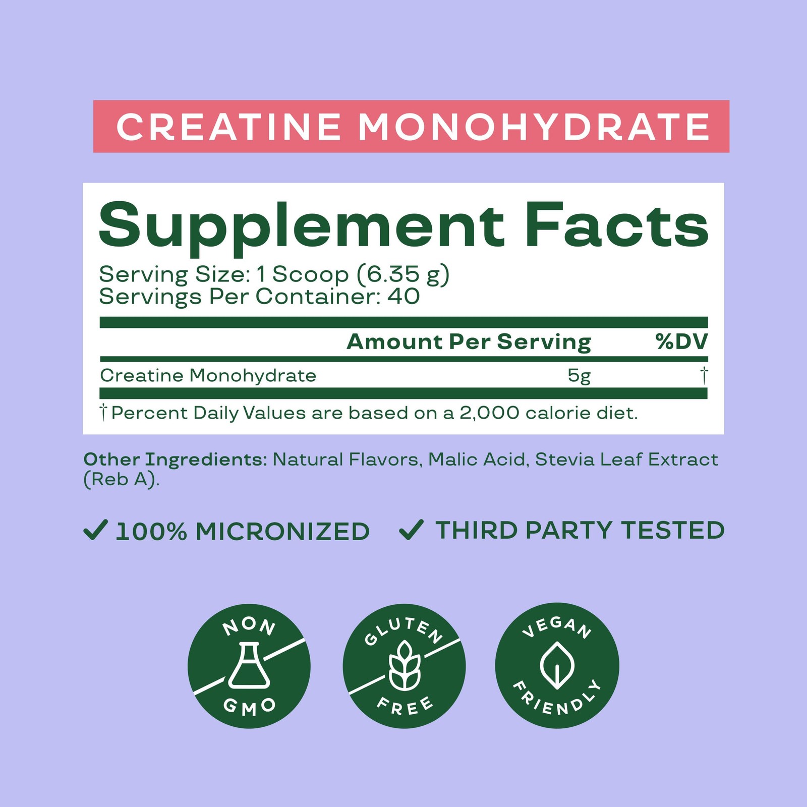 Bloom Nutrition Creatine Monohydrate Powder, 5g 9 Ounce (Pack of 1)