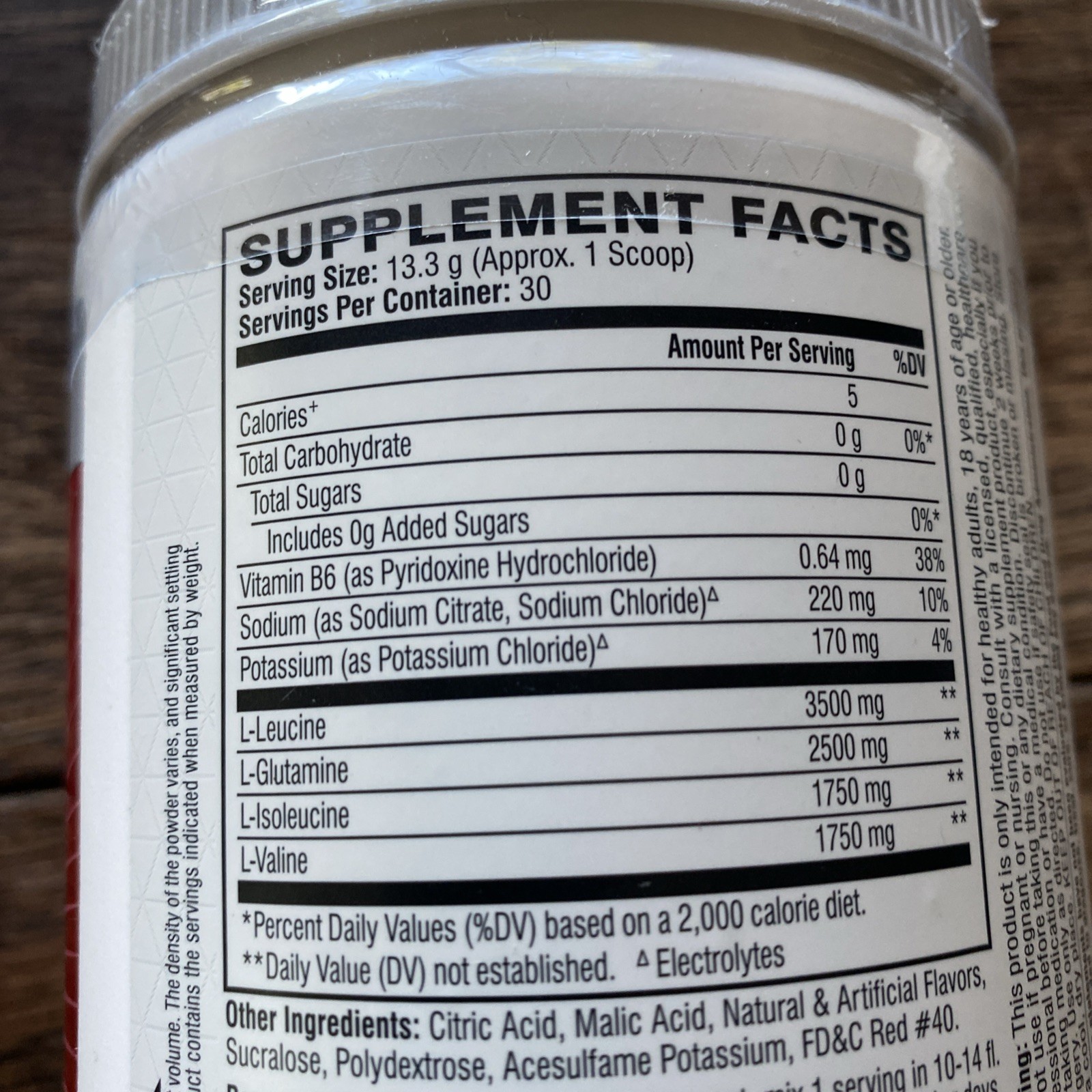 2x XTEND ORIGINAL BCAA 7g Air Heads Zero Sugar, 14 Oz CHERRY Exp 07/27