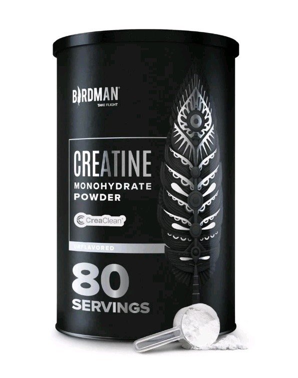 BIRDMAN Micronized Creatine Monohydrate Powder 80 Servings 400 g Exp. 4/2028