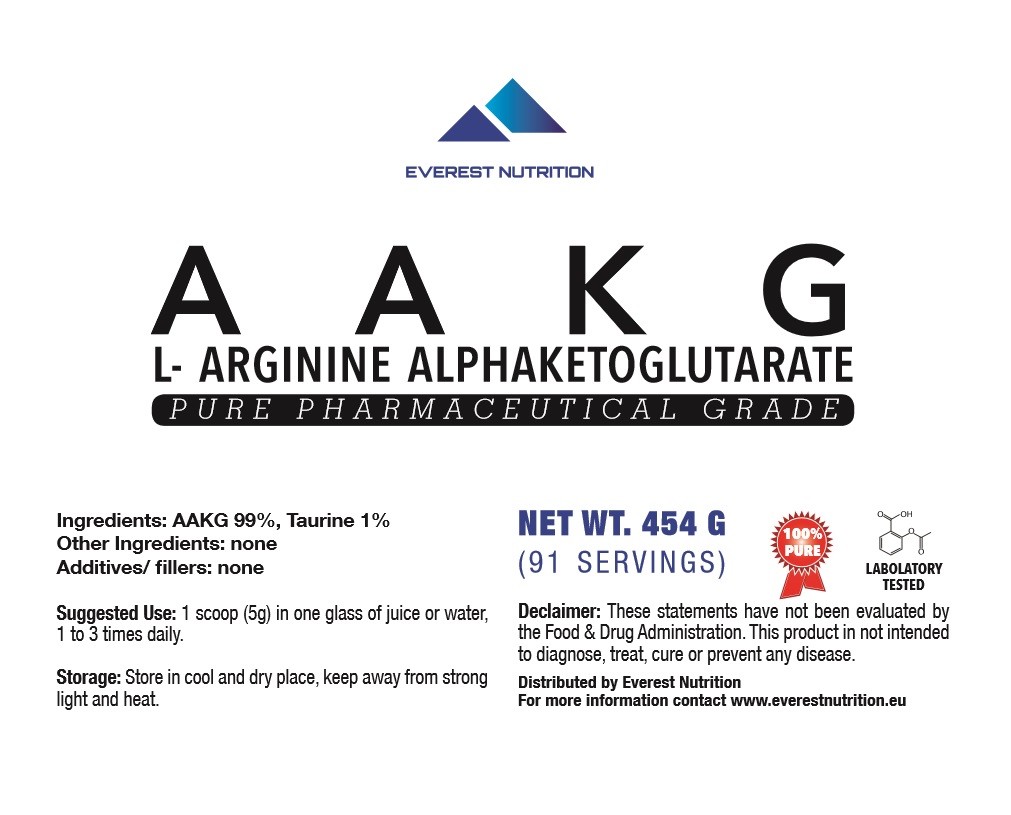 AAKG L-ARGININE ALPHA-KETOGLUTARATE POWDER MUSCLEPUMP SEX AID