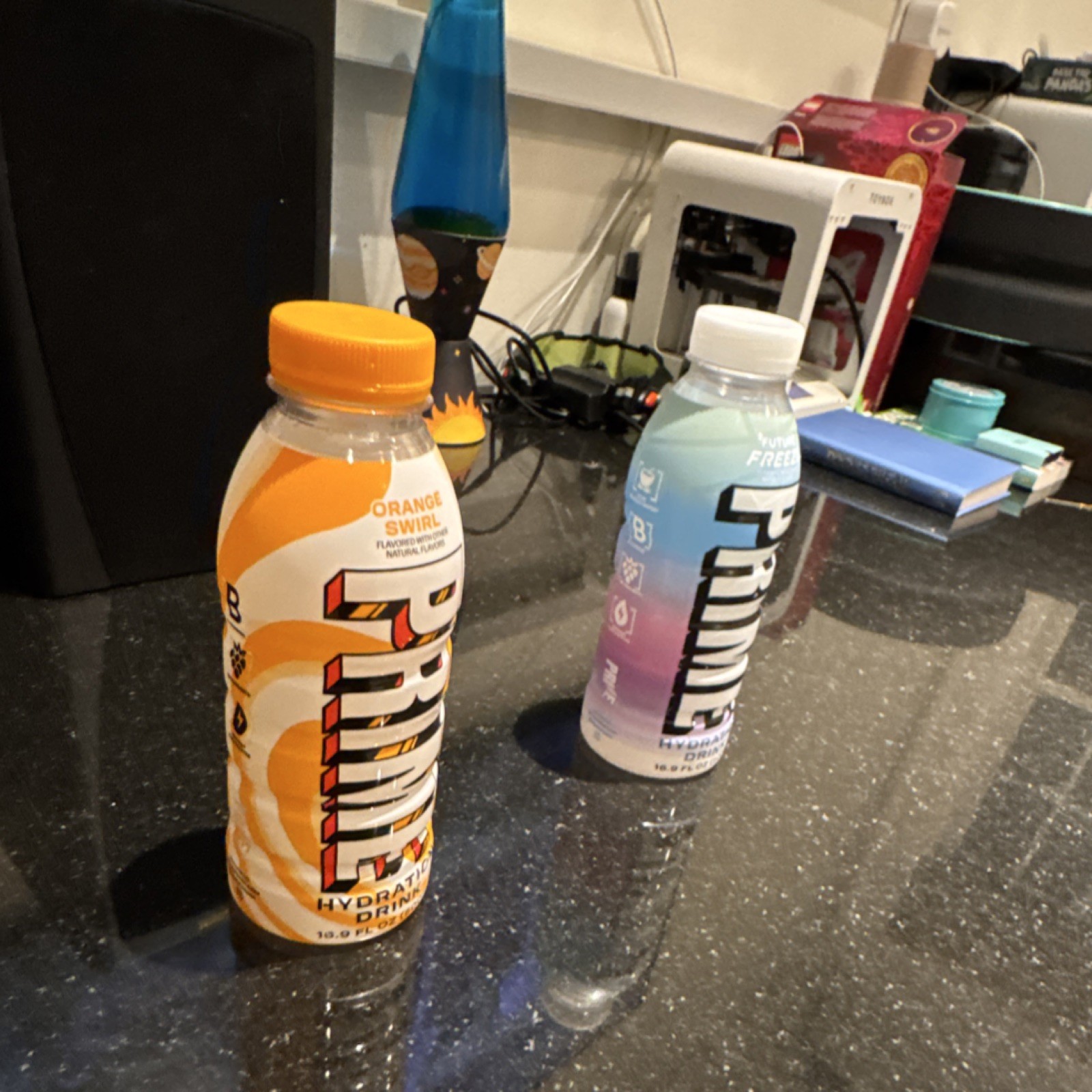 Prime Hydration Drink – Orange Swirl & Future Freeze Electrolytes 16.9 fl oz
