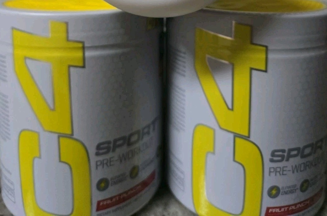 C4 Sport Pre-Workout – Fruit Punch- Pack Of 4 (Total 4)