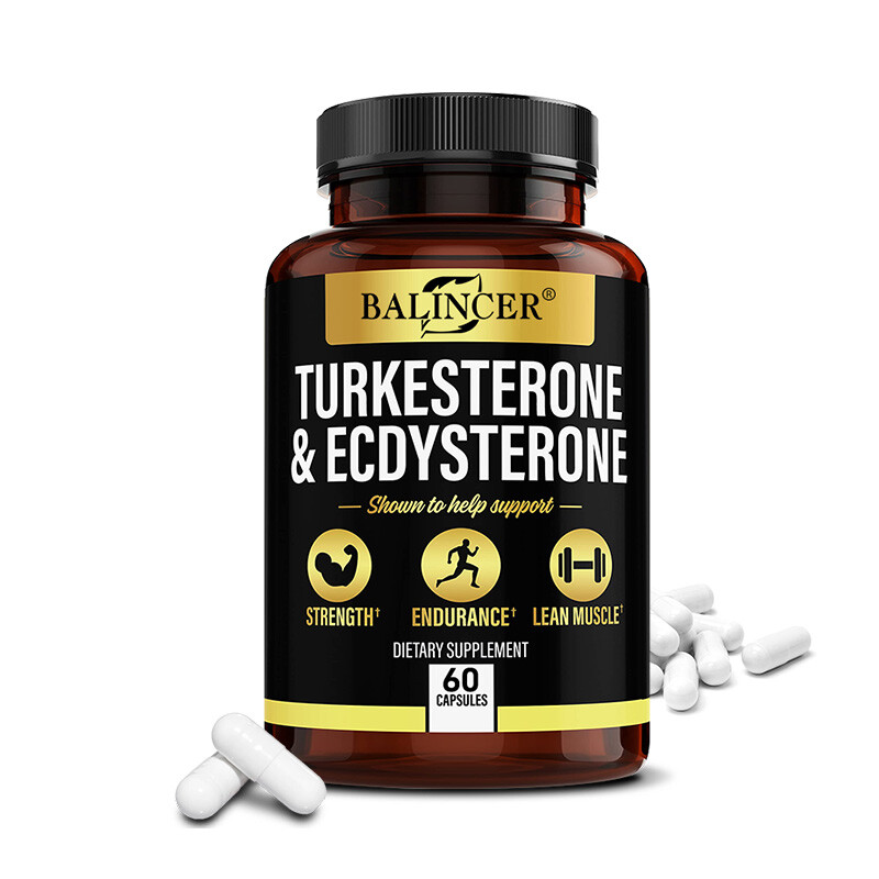 Turkesterone Capsules-Supports Energy, Performance, Muscle Health & Recovery