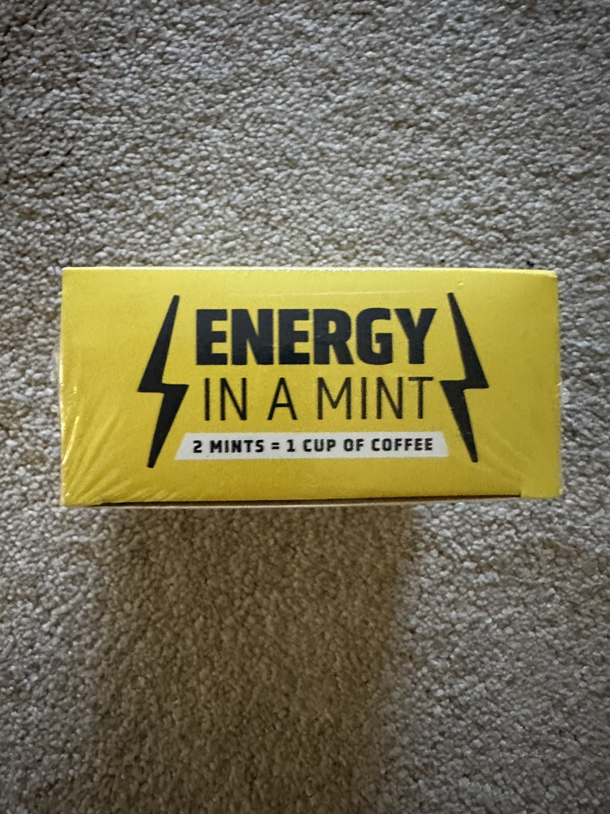 5 Variety Packs (20 in each pack) 40mg Caffeine Energy Mints