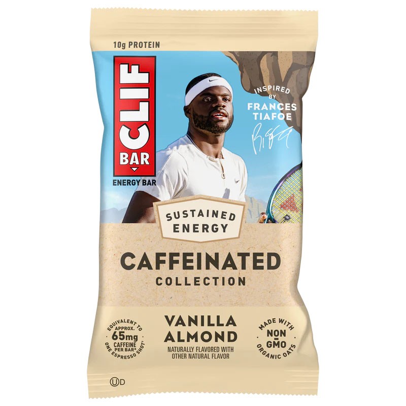 Clif Bar Vanilla Almond – Organic, Non-GMO, Protein & Fiber, Moderate Glycemic