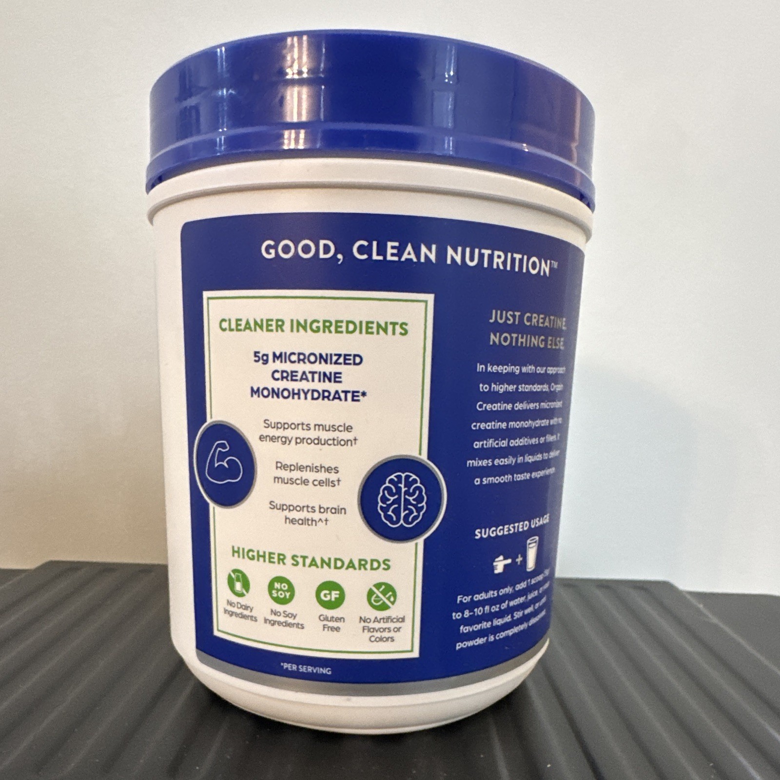 Orgain Micronized Creatine Monohydrate Powder Unflavored 500g 100 Serv 10/2027