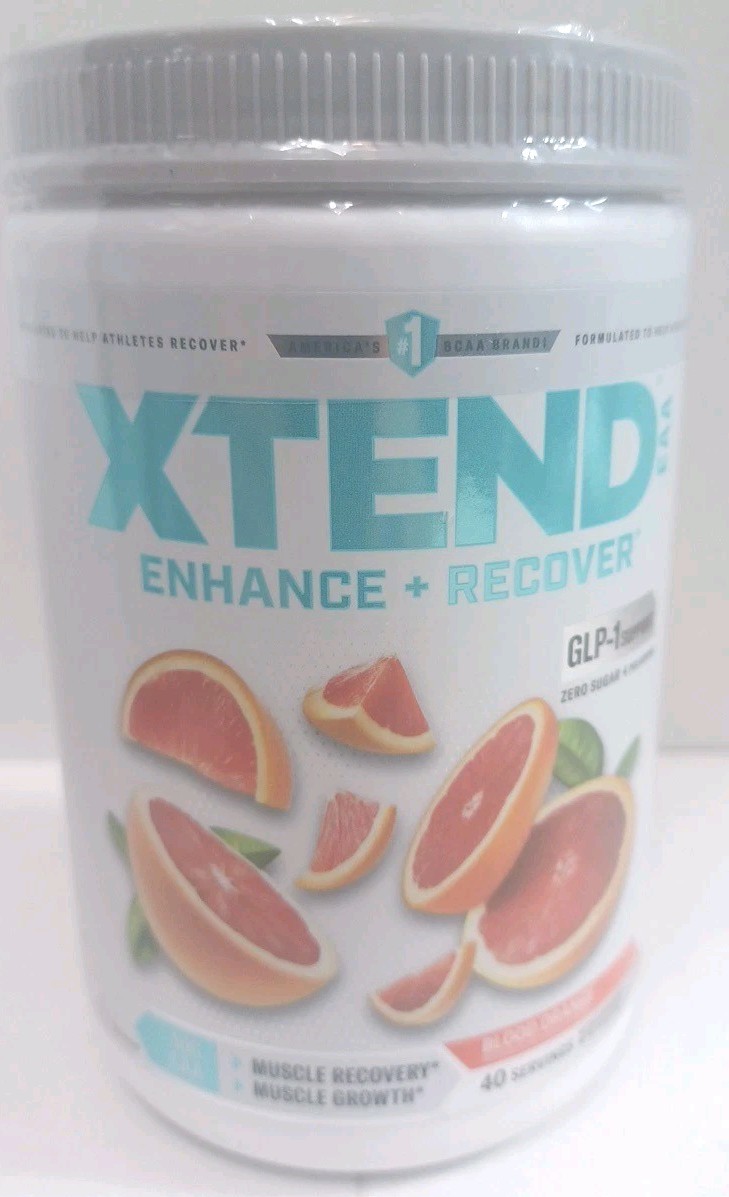 XTEND 10G EAA, Blood Orange, Muscle Recovery Muscle Growth 12.1 oz