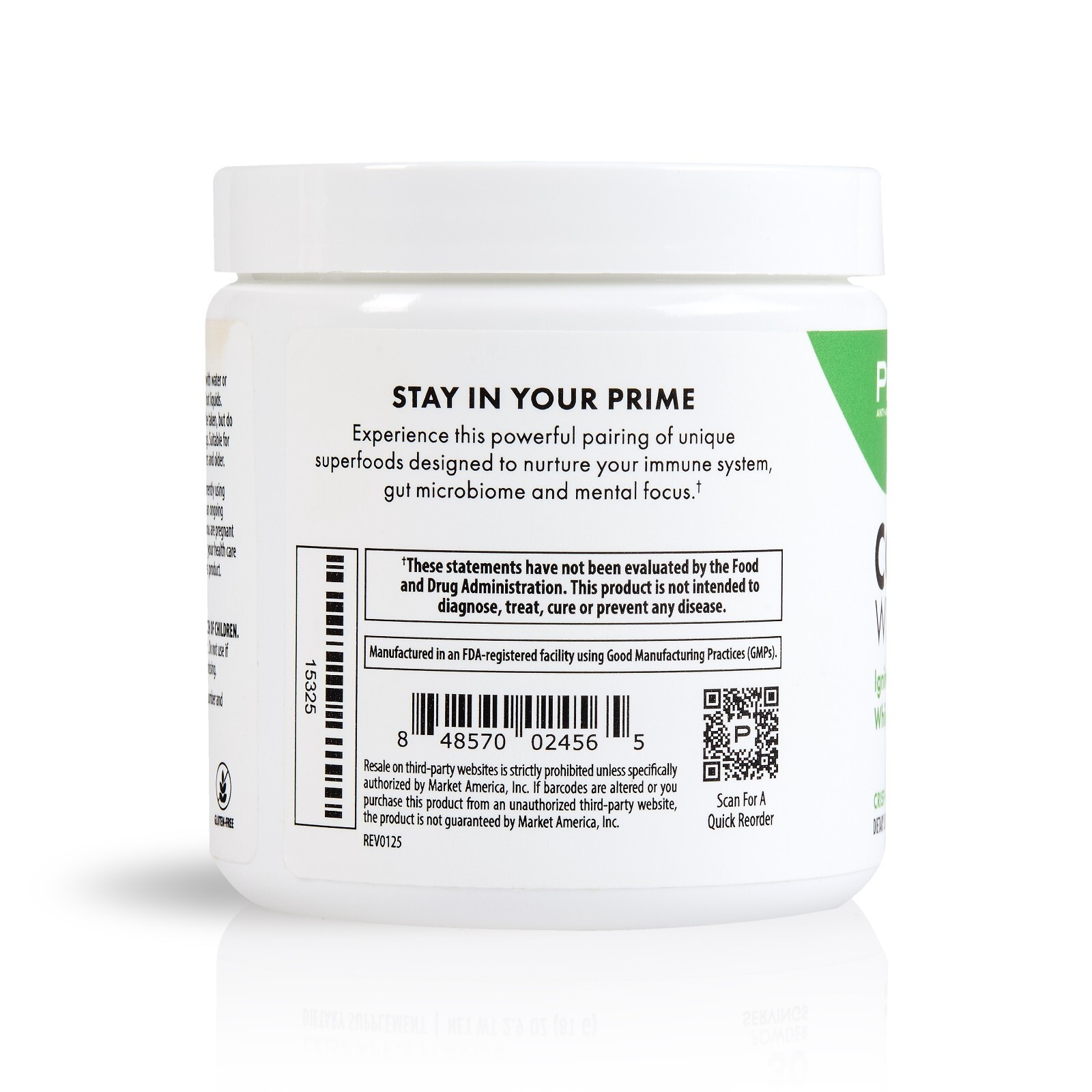 Prime™ Colostrum with Lion’s Mane | Immune & Brain Support | 30 Servings