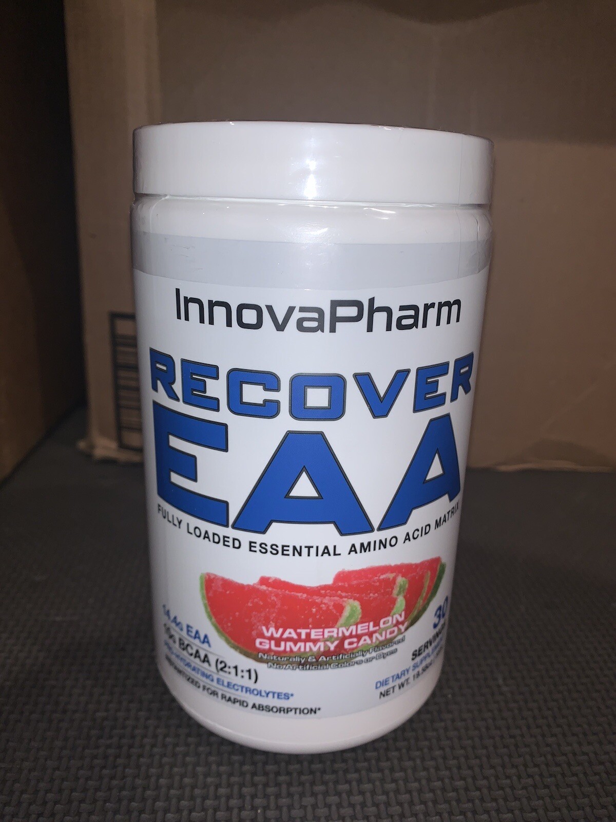 InnovaPharm Recover EAA – BCAA and EAA blend – Watermelon Gummy Candy