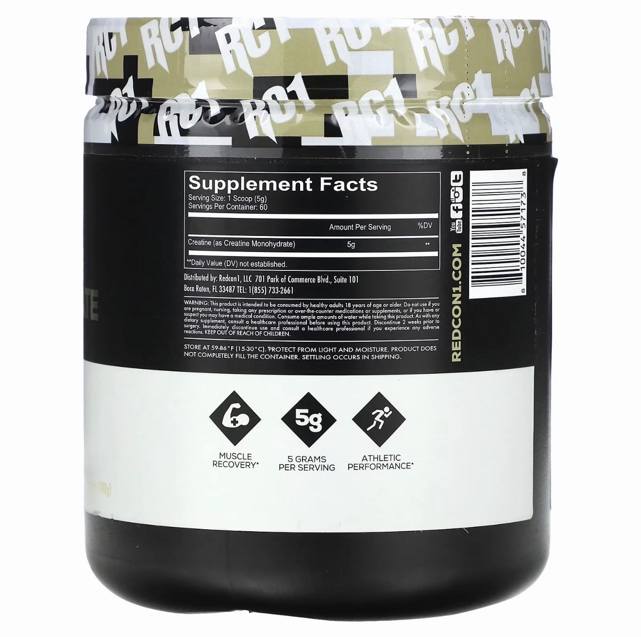 Redcon1 Pre Workout Bundle – Total War ( Sour Gummy Bear) & Creatinine