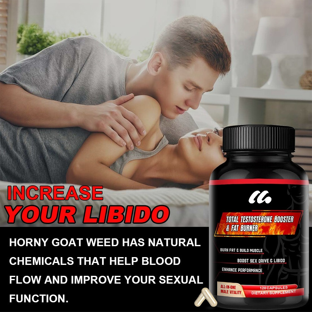 Total Testosteron Booster And Fat Burner – Boosts Muscle Strength And Endurance