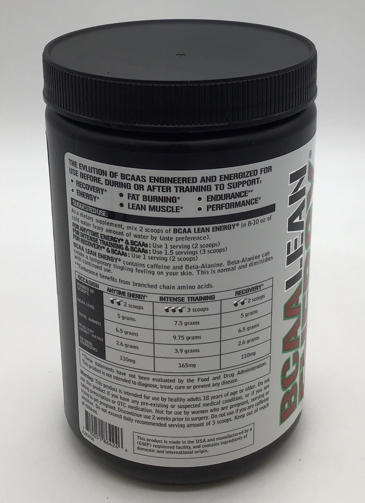 2X EVOLUTION NUTRITION BCCA LEAN ENERGY WEIGHT MANAGEMENT SUPPORT EXP 10/2026