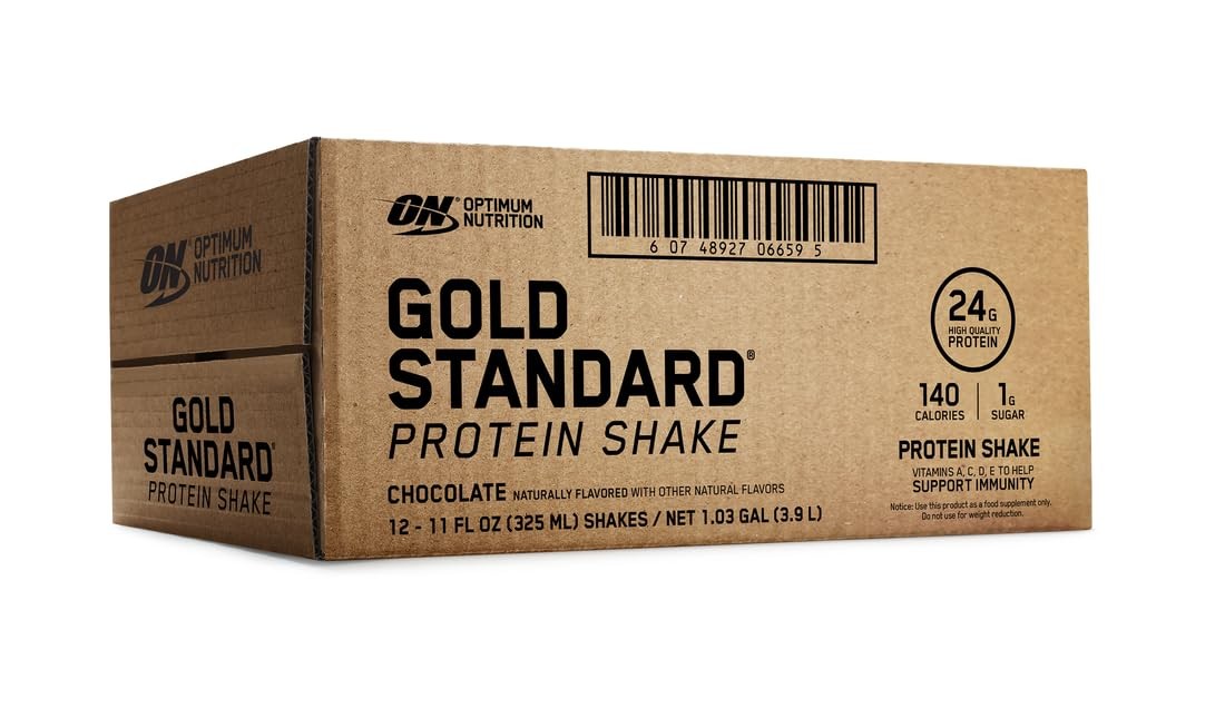 Optimum Nutrition Gold Standard Protein Shake 24G Protein Ready To Drink