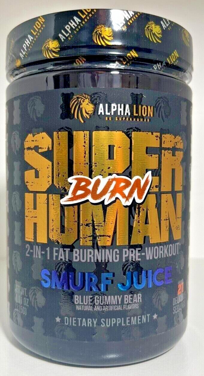Alpha Lion Super Human BURN Mitoburn Fat Burner 21 FULL Servings 3 Flavors New