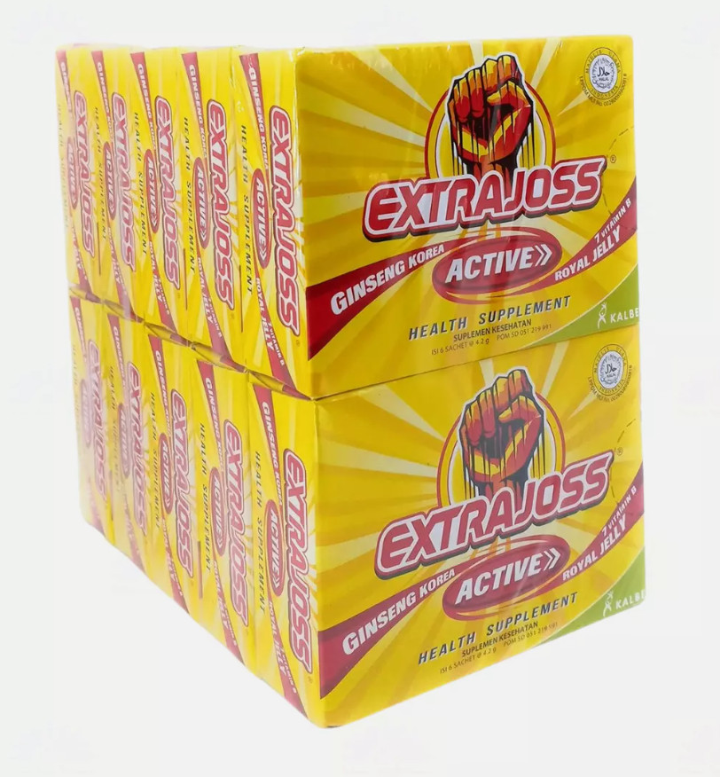 EXTRA JOSS Active Flavour 20 Box Energy Drink Powder Boost Stamina