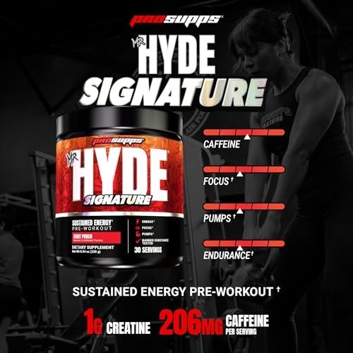 Pre Workout Powder with Creatine, Beta Alanine & Caffeine – Energy & Endurance B