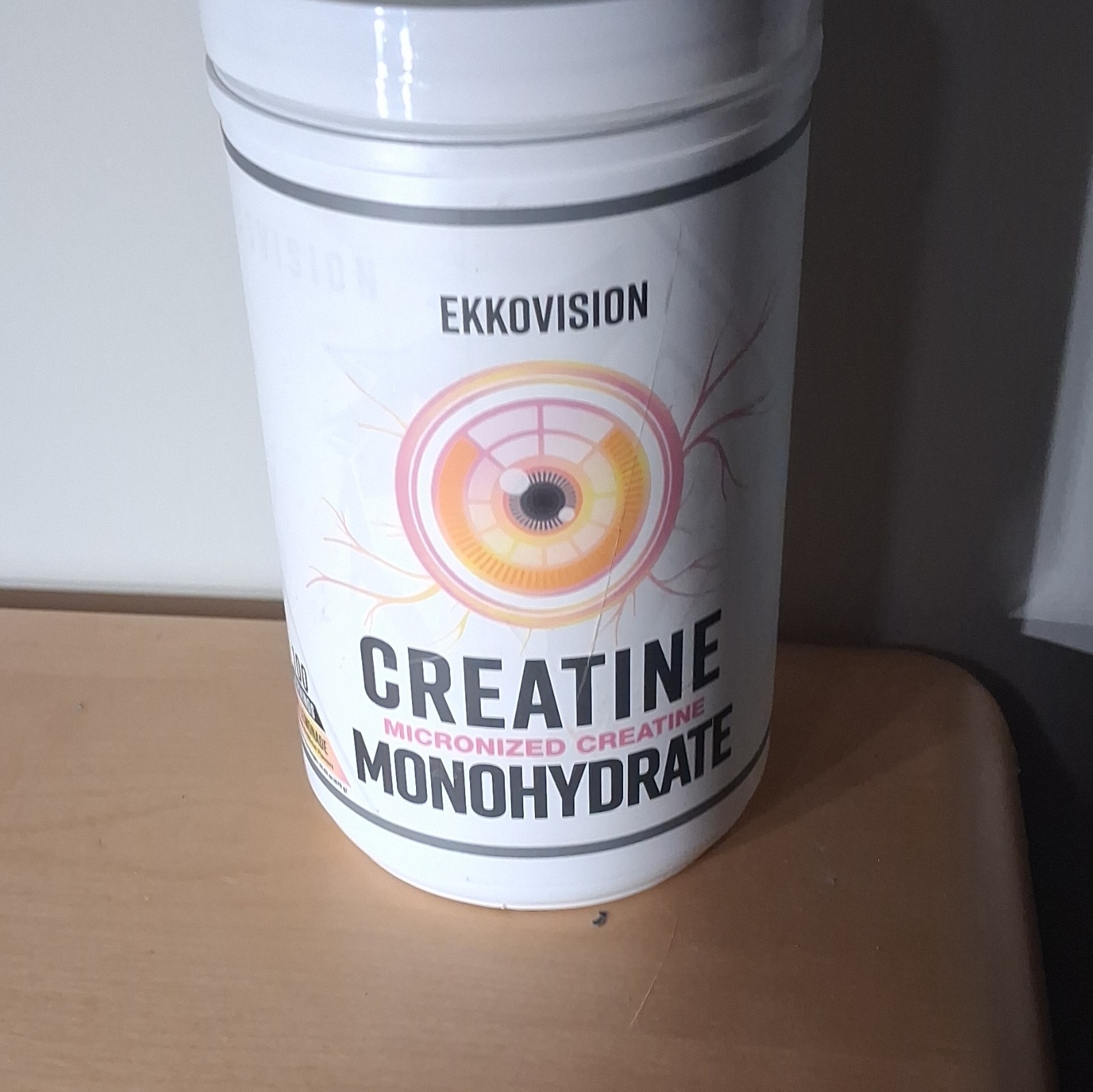 Ekkovision Micronized Creatine Monohydrate Powder 5000mg 100 Servings