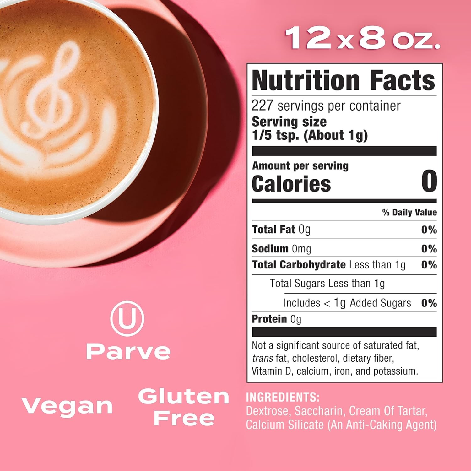 Sweet’N Low Zero Calorie Bulk Sweetener, 8 oz. Box, 12 8 Ounce (Pack of 12)