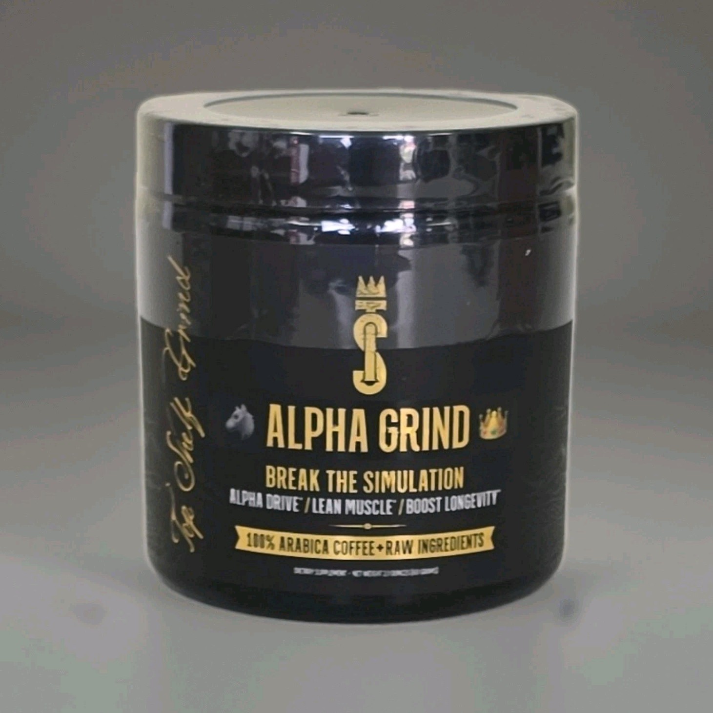 Alpha Grind Energy Supplement Powder 100% Arabica coffee + RAW Ingredients