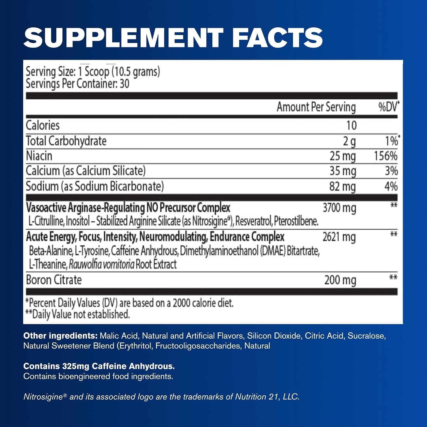 Nitraflex Pre-Workout Powder – 30 Servings, Boosts Energy & Focus, Fruit Punch