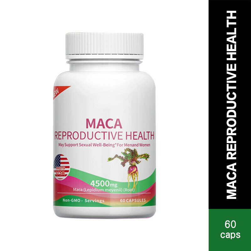 MACA REPRODUCTIVE HEALTH May Support Sexual Well-Being For Men and Women capsule