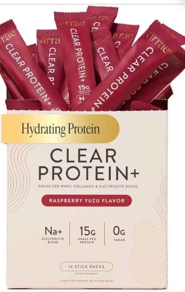 Arrae Clear Protein – Natural Protein Supplement, Smooth Texture, Easy to Mix, 1