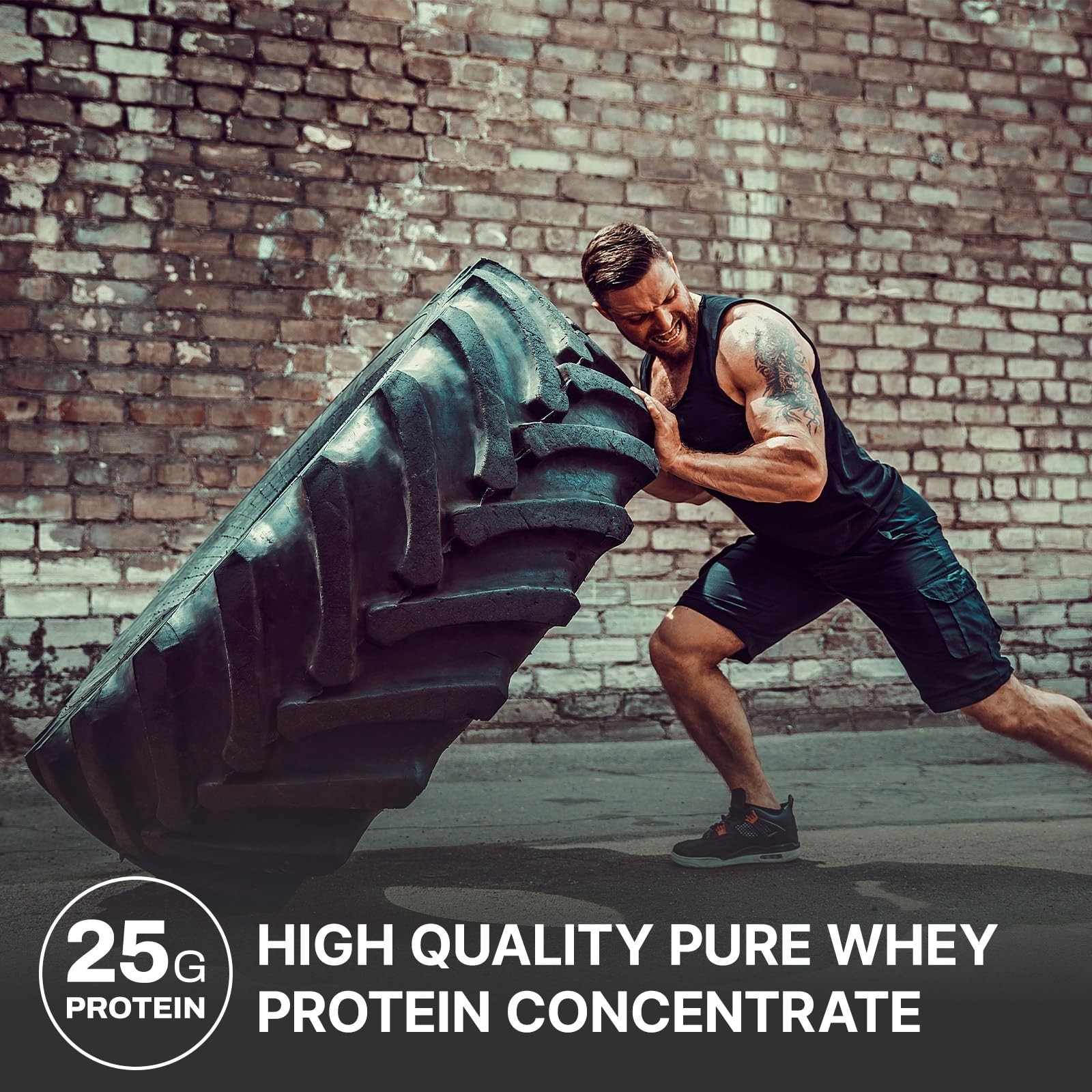 Nutrabio Classic Whey Protein Powder- 25G Of Protein Per Scoop – Full-Spectrum