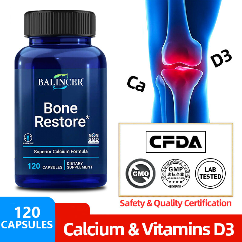 Bone Repair Supplement, Excellent Calcium Formula, Non-GMO，Gluten Free