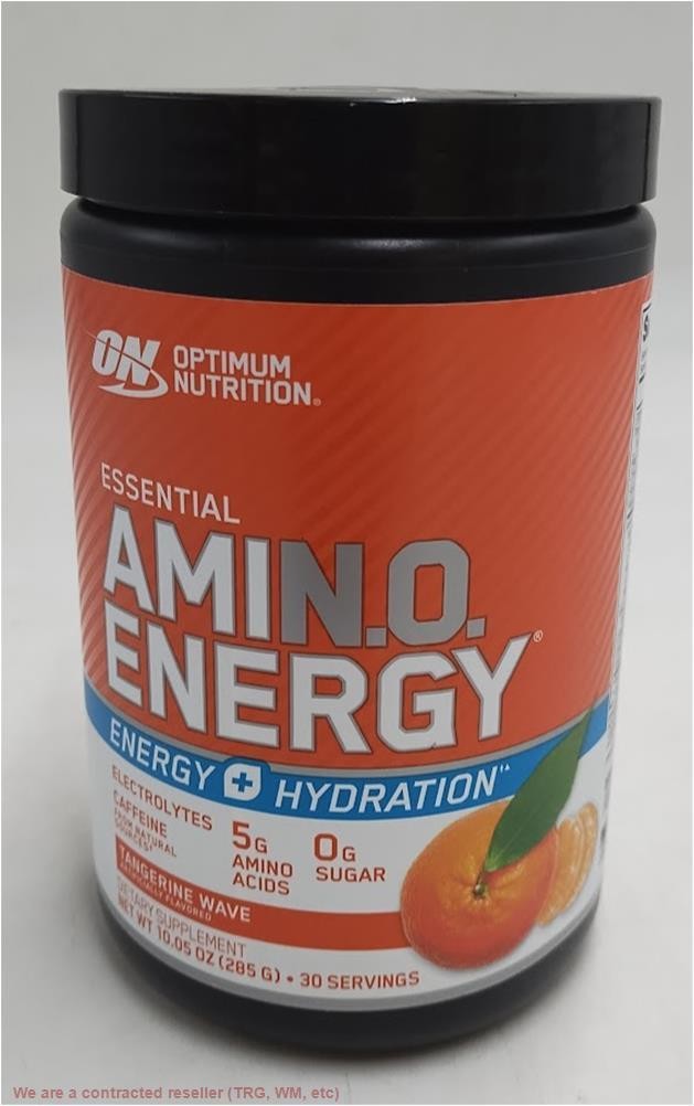 Optimum Nutrition Amino Energy + Electrolytes Tangerine – 10.05oz EXP: 04/27 +