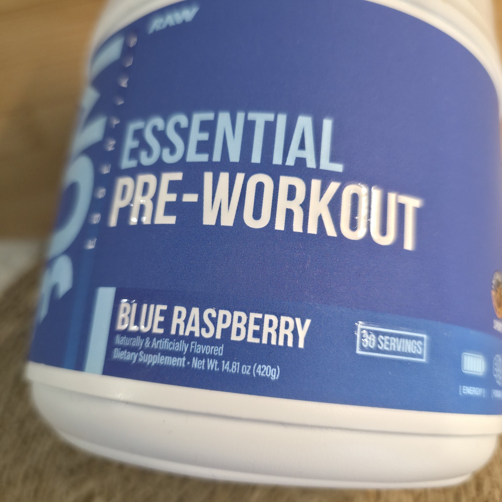 GET RAW NUTRITION CBUM SIGNATURE ESSENTIAL PRE-WORKOUT All-in-one 30 Servings