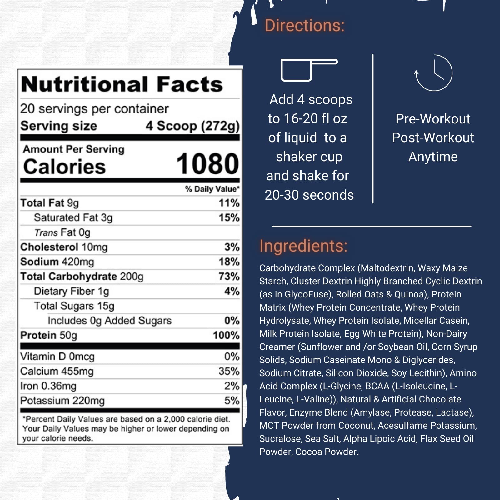 Gaspari Nutrition Real Mass: Advanced Weight Gainer, 12 Pound (Pack of 1)