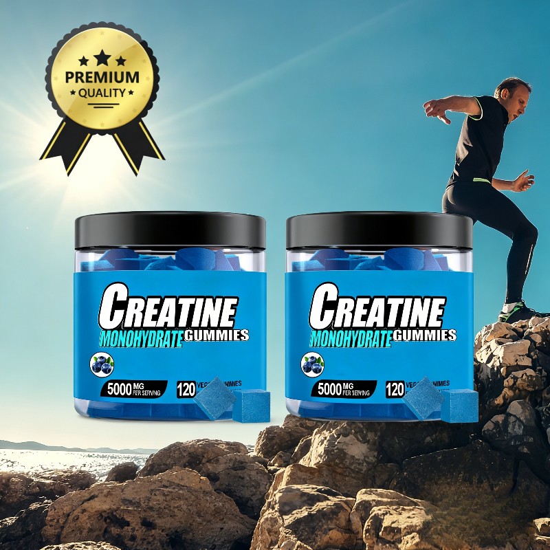 3/2/1 Set 5-HT Creatine Gummies, Fruit Flavor, Quick Relax
