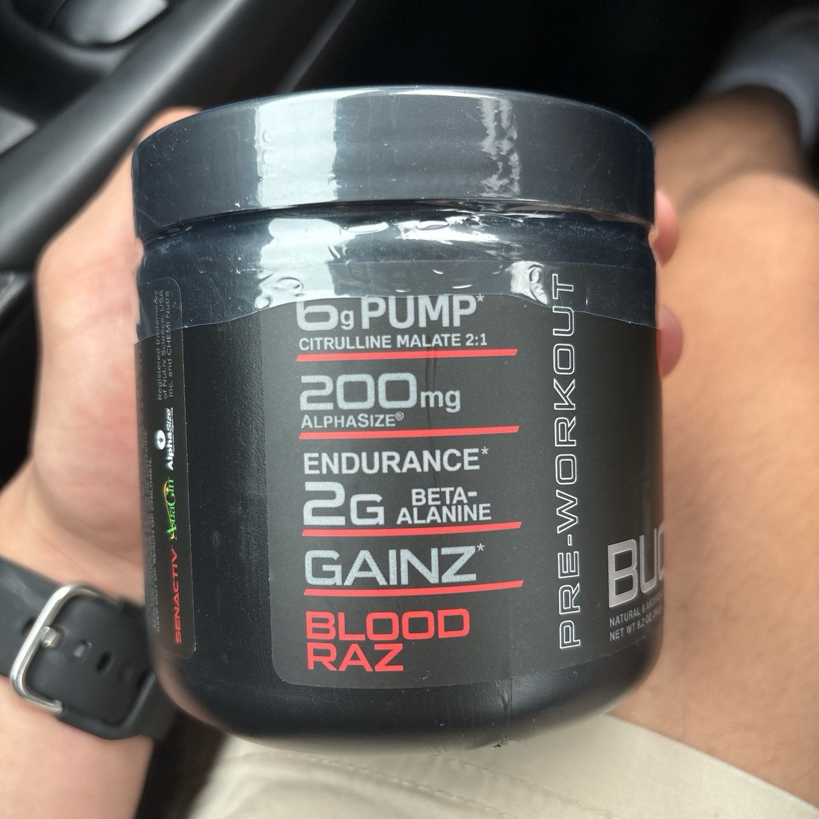 Bucked Up Preworkout – Blood Raz – 25 Servings