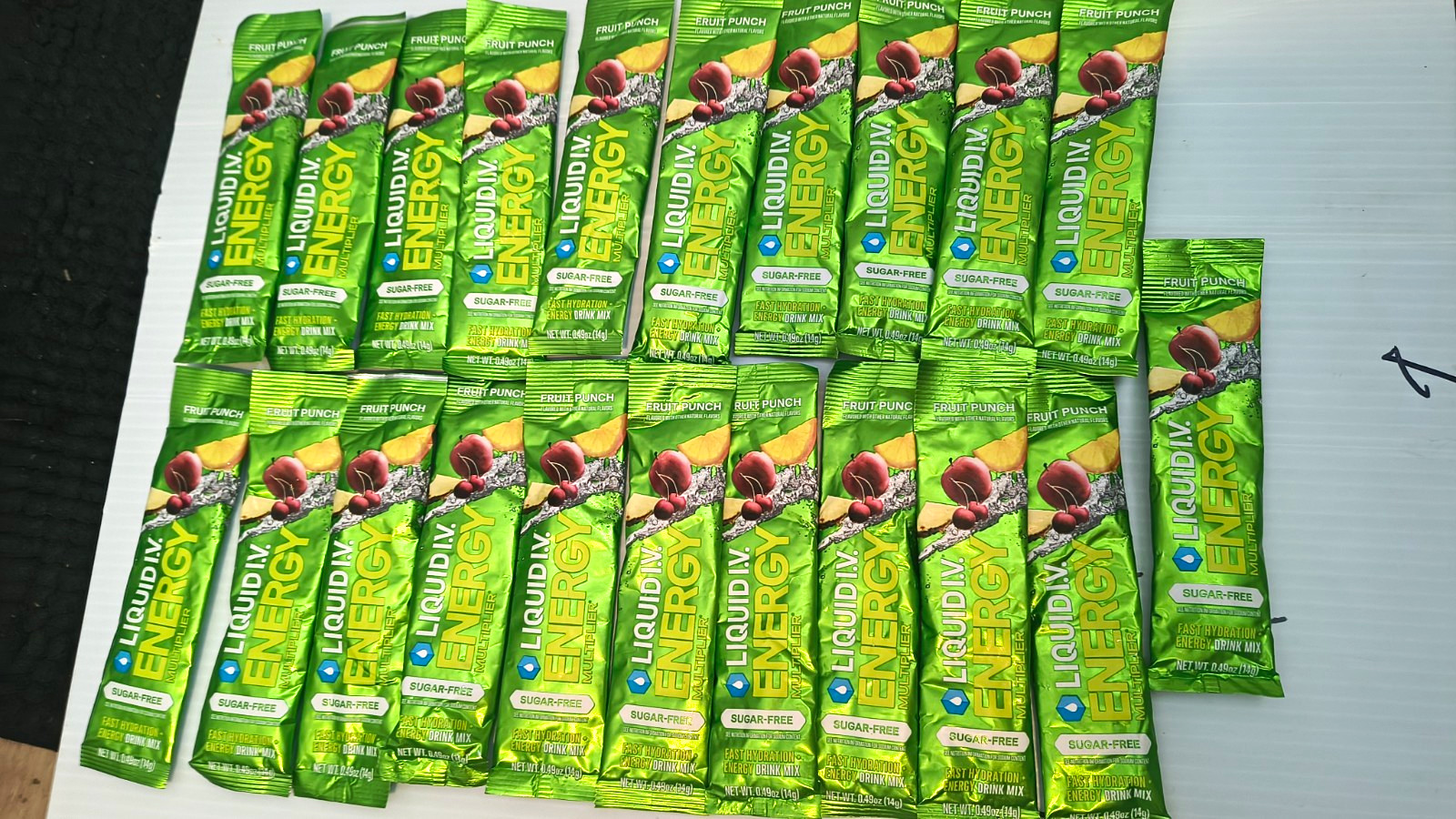 21× Sticks liquid I.V. Sugar-Free Electrolyte Powder 100mg 0.49oz