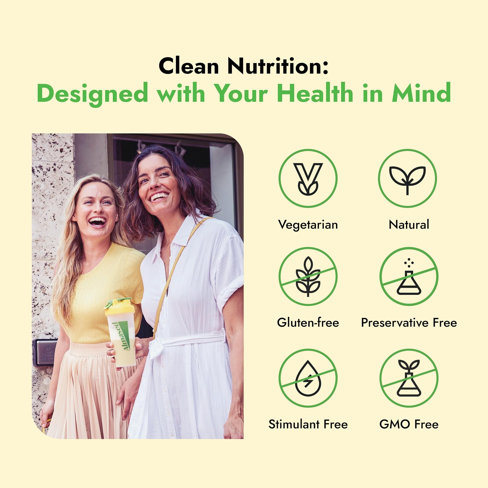 Almased Vanilla Meal Replacement Shake – Low-Glycemic 17.6 Ounce (Pack of 1)
